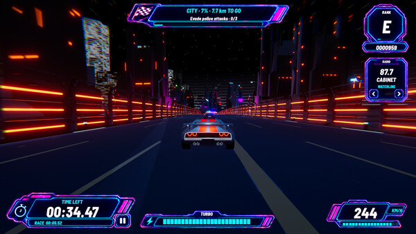 Super Retro Race Screenshot