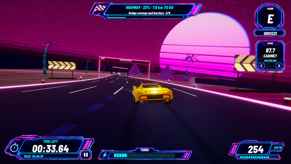 Super Retro Race Screenshot