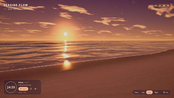 SEASIDE FLOW: Chill & Focus — 2
