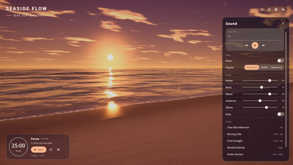 SEASIDE FLOW: Chill & Focus — 3