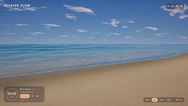 SEASIDE FLOW Screenshot