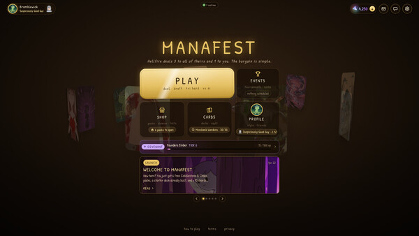 Manafest screenshot 1