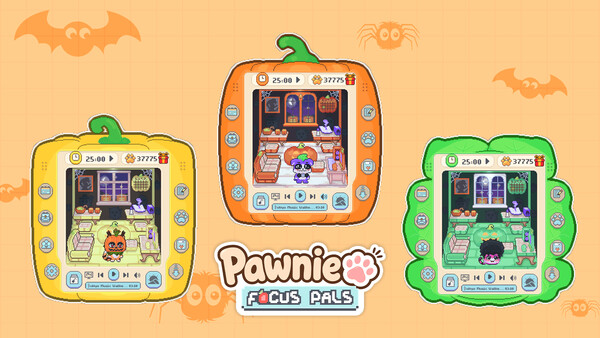 Pawnie: Focus Pals - Halloween Pack screenshot 1