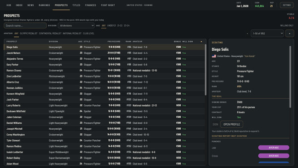 Mouthpiece Boxing Manager screenshot 11