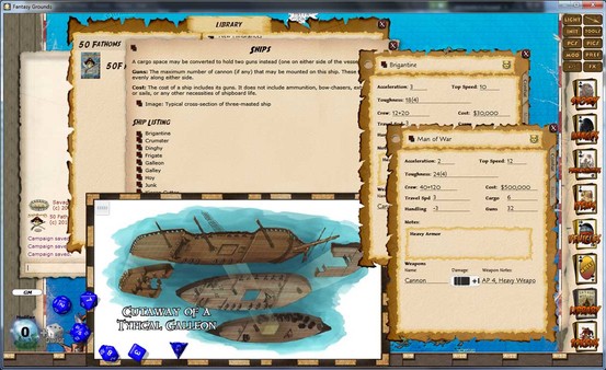 Fantasy Grounds - 50 Fathom's Player's Guide (Savage Worlds)