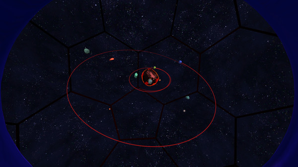 Screenshot z Chunky Orbits