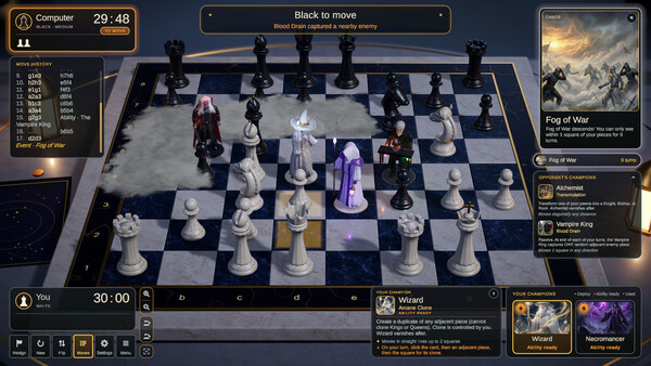 Screenshot of Chaos Chess Definitive Edition