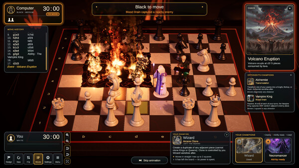 Screenshot of Chaos Chess Definitive Edition