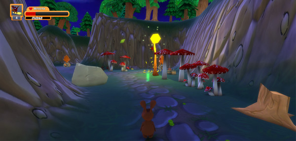 Screenshot z Landmine Larry