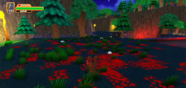 Screenshot z Landmine Larry