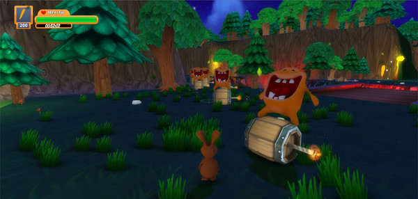 Screenshot z Landmine Larry