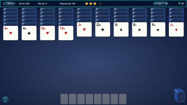 WebBound Solitaire 스크린샷 2