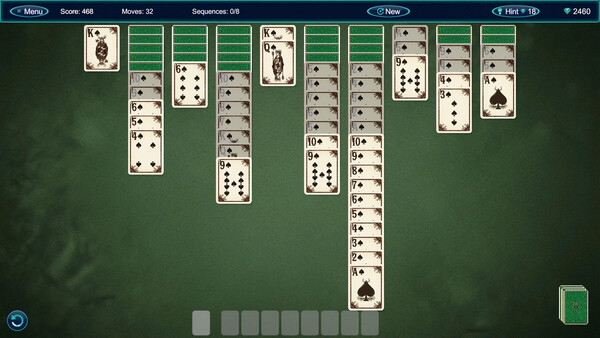 WebBound Solitaire screenshot 4