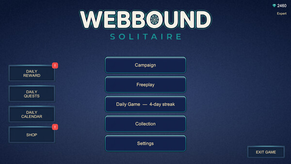 WebBound Solitaire — 1