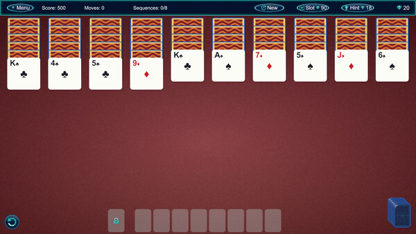 WebBound Solitaire 스크린샷 4