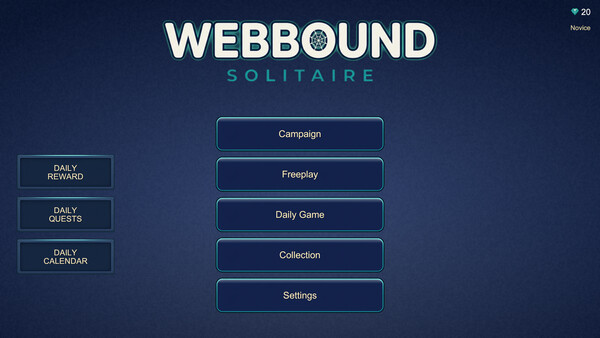 WebBound Solitaire 스크린샷 1