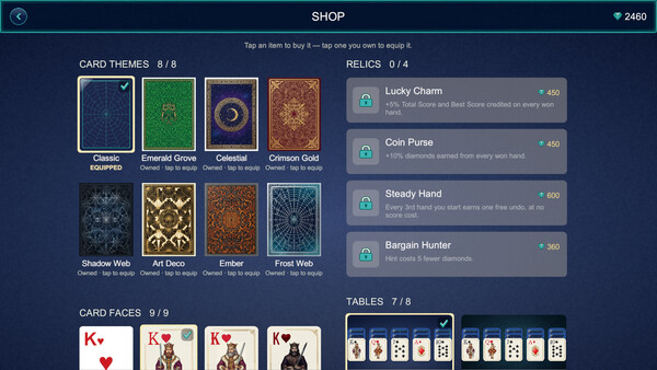 WebBound Solitaire — 7
