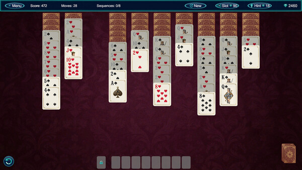 WebBound Solitaire screenshot 5