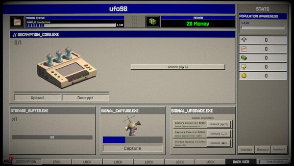 UFO98 Demo 스크린샷 2