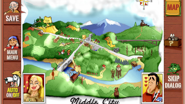 Screenshot z The Secret of Middle City Screenshot z The Secret of Middle City