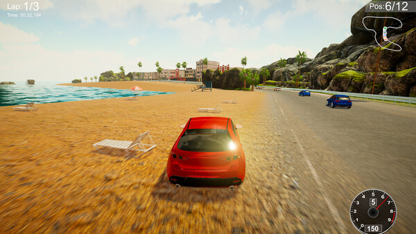 CarSim Racing Demo 스크린샷 1