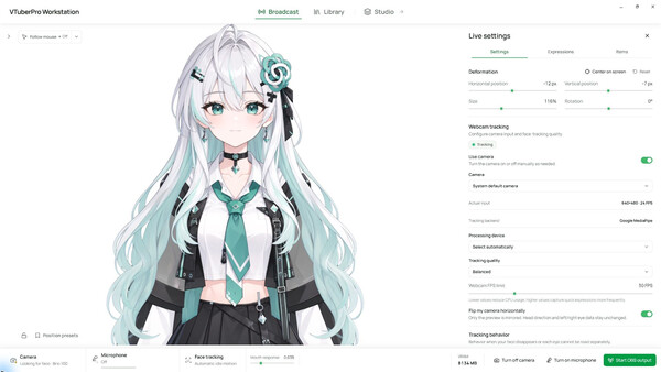 VTuberPro Workstation screenshot 5
