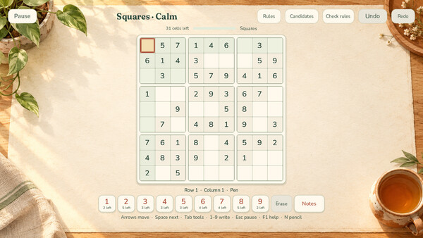 Sudoku Unlimited screenshot 1
