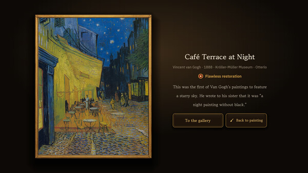 The Restoration Studio: Masterpiece Nonograms screenshot 3