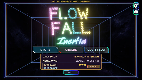 FLOWFALL Inertia 스크린샷 1