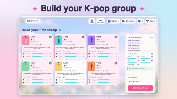 KPOP Idol Factory screenshot 3