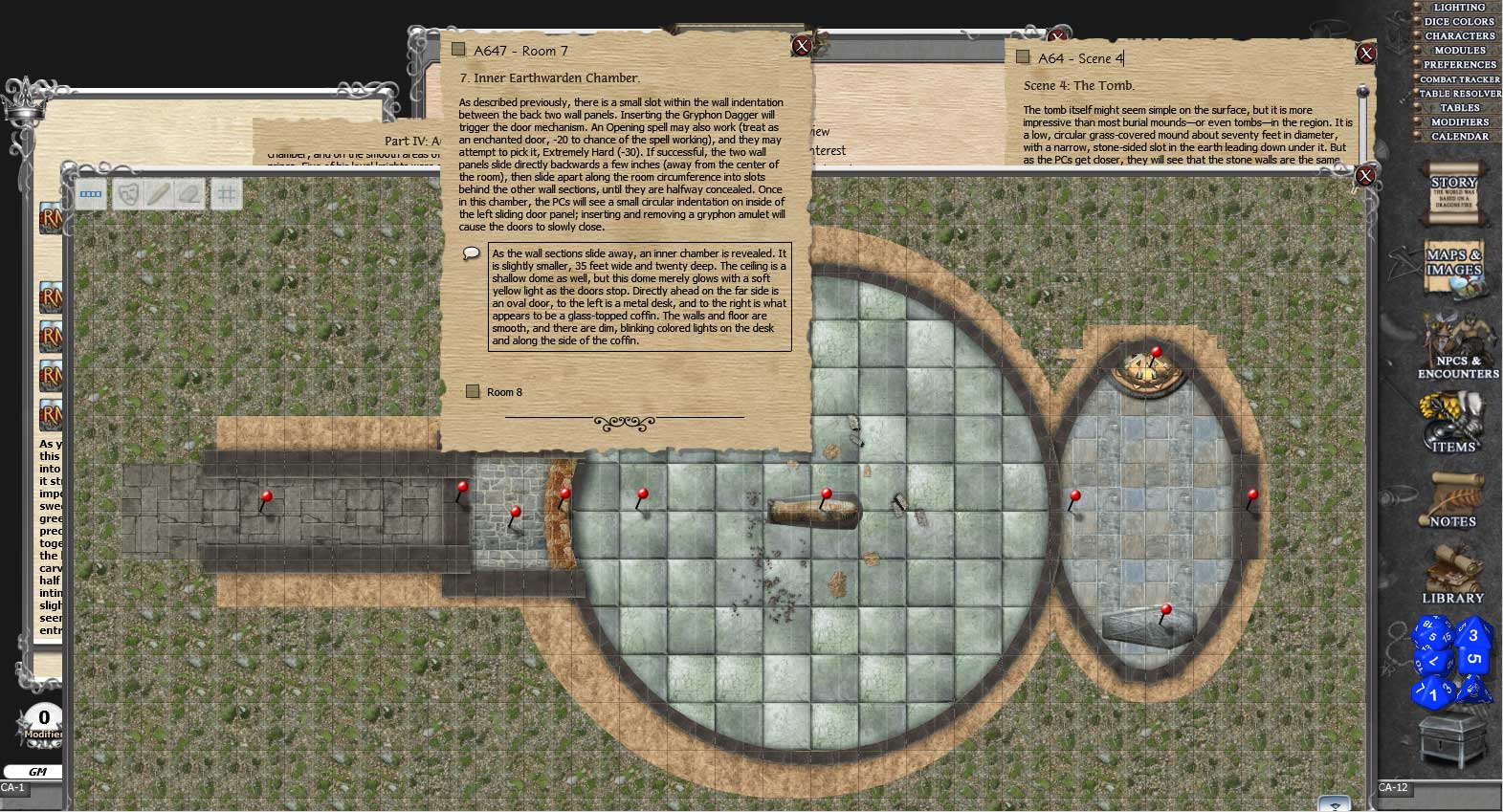 Fantasy Grounds - Shadow World: Tales from the Green Gryphon Inn (RMC) screenshot 2