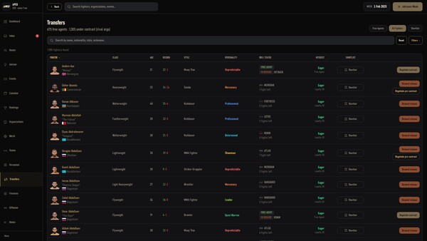 MMA Promoter screenshot 4