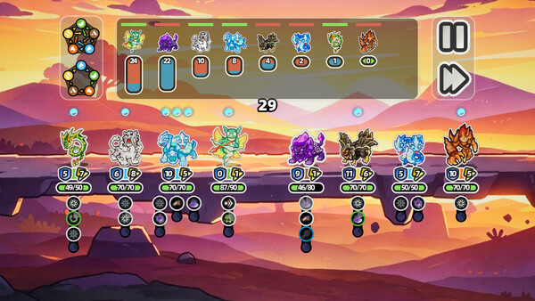 Chain Pet Auto Battle screenshot 1