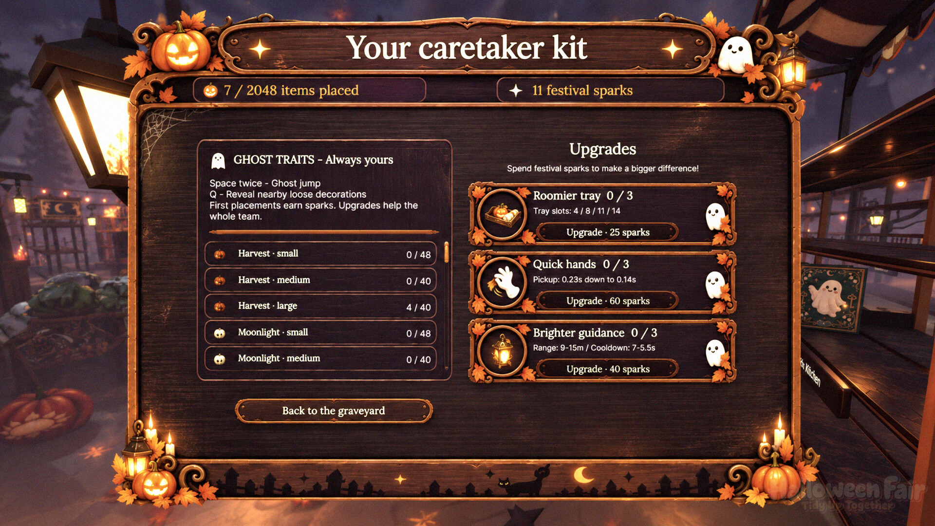 Halloween Fair: Tidy Up Together screenshot