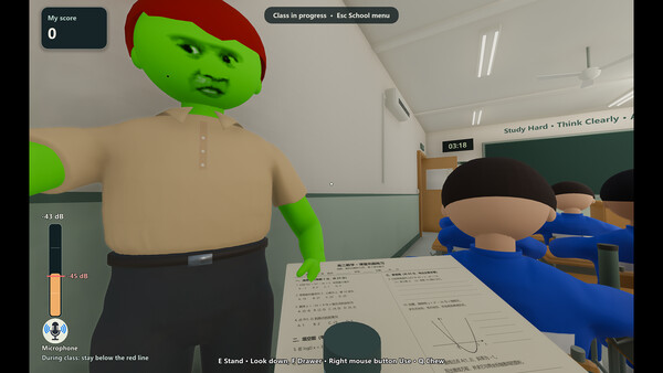 Don't Get Caught by the Teacher! screenshot 4