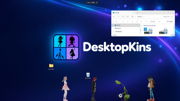 DesktopKins screenshot 2