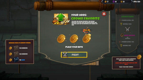 Cardboard Gladiators Demo screenshot 1