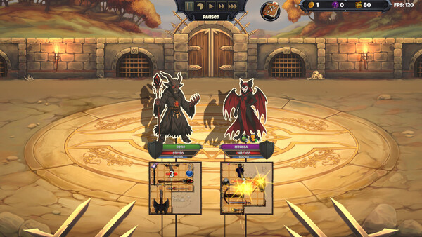Cardboard Gladiators Demo screenshot 5