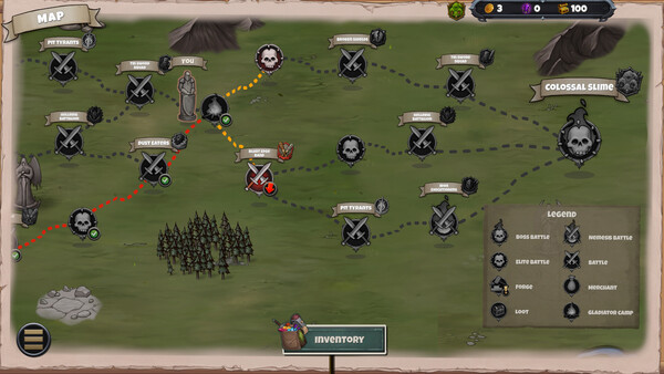Cardboard Gladiators Demo screenshot 3