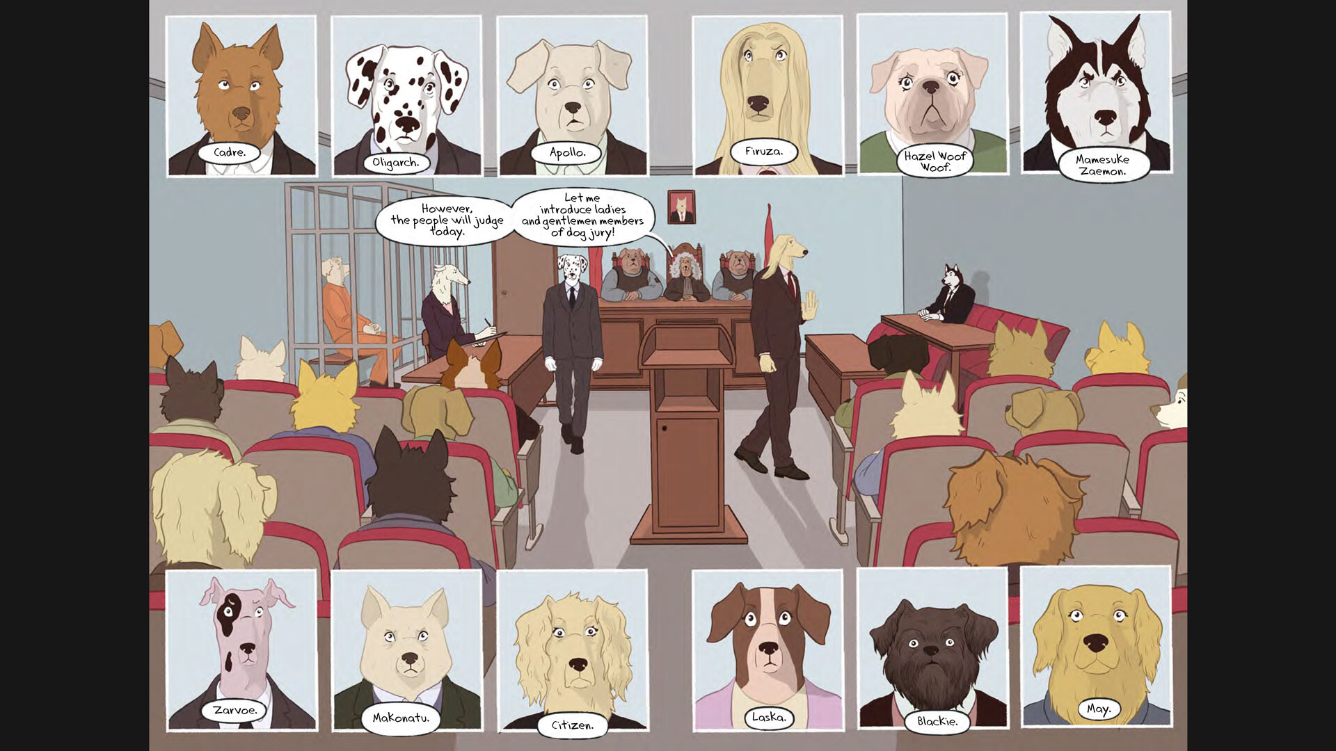 Sobakistan: The Trial - Comic book Featured Screenshot #1