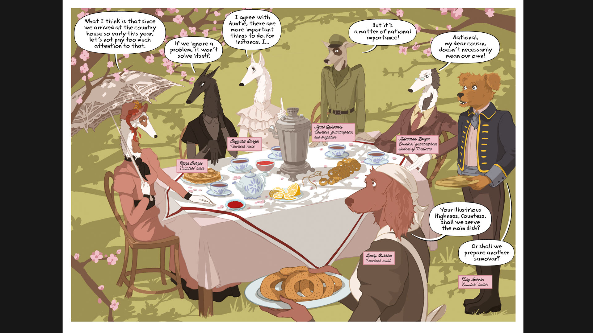 Sobakistan: The Garden of Bones - Comic book Featured Screenshot #1