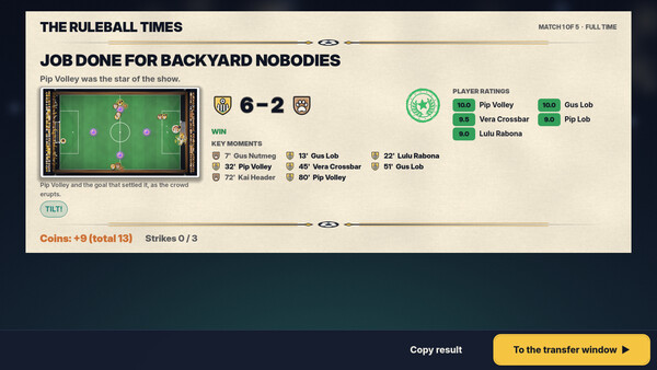 RULEBALL screenshot 4