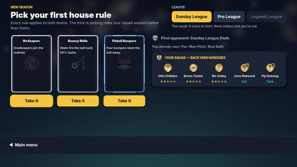 RULEBALL screenshot 2