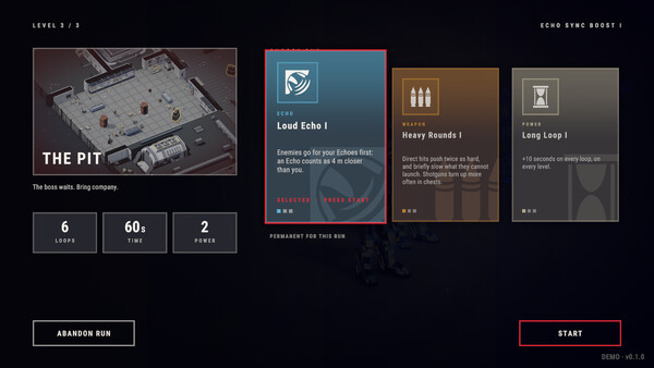 Echo Sequence Screenshot