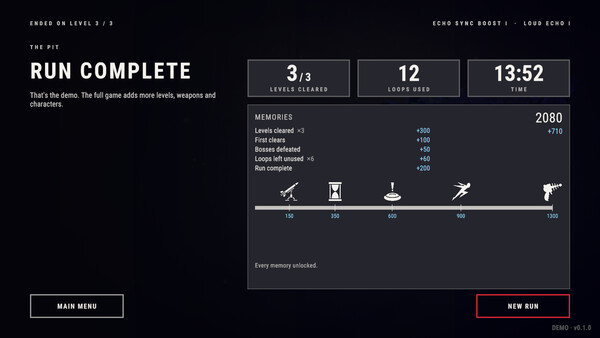 Echo Sequence Screenshot