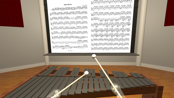 Screenshot z Percussive VR Screenshot z Percussive VR
