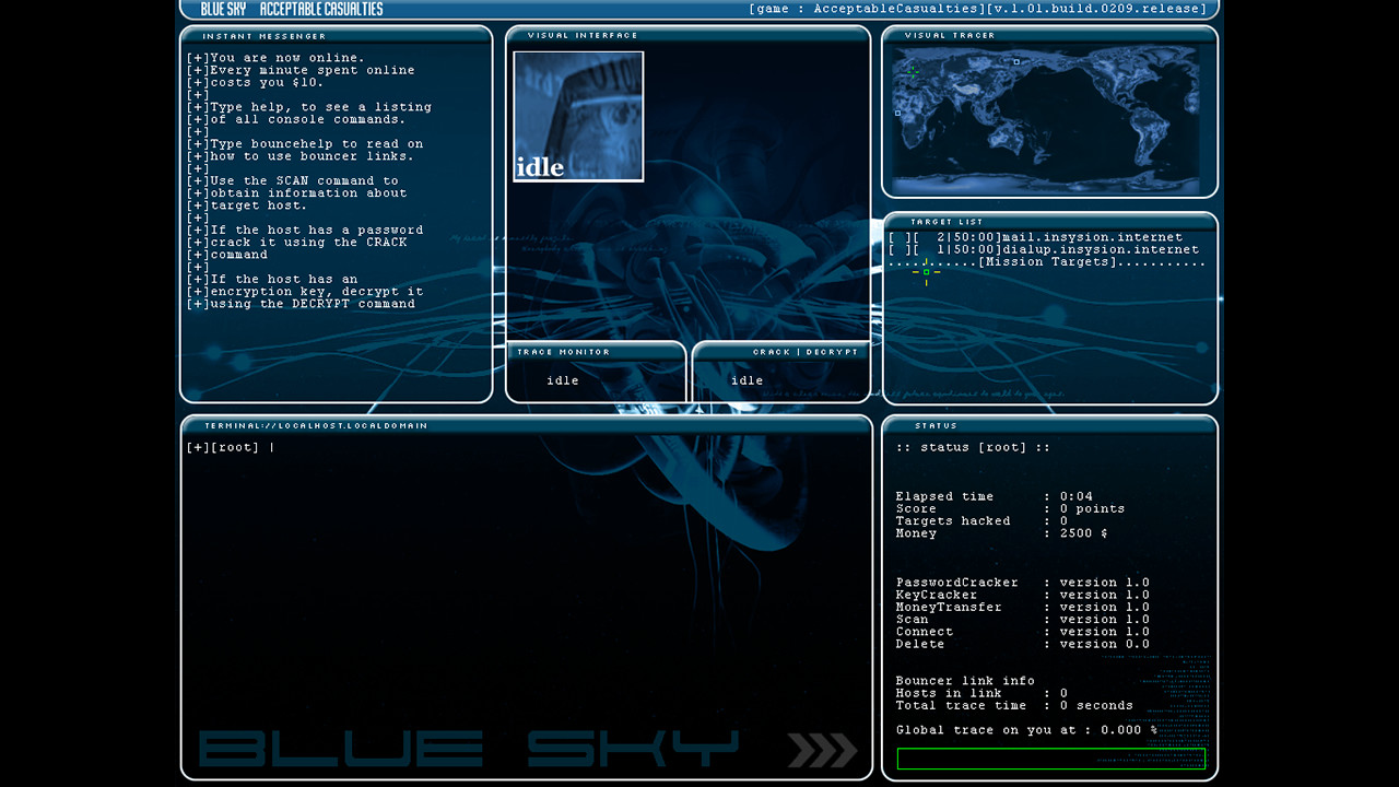 #3. Hacker Series (Steam) 由: exosyphen studios