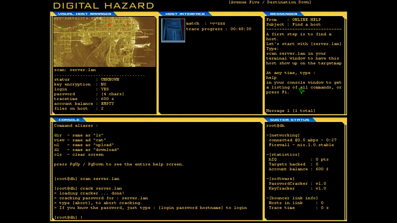 #5. Hacker Series (Steam) 由: exosyphen studios
