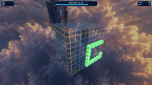 Snake Cubed screenshot 1