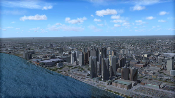 KHAiHOM.com - FSX Steam Edition: US Cities: Detroit Add-On